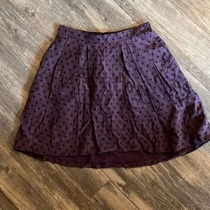 Madewell silk skirt
